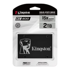 Disco Solido Interno Kingston 2048GB KC600 2.5 SATA3