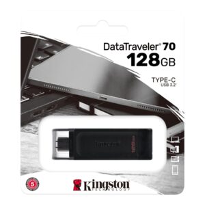 Pen Drive Kingston USB 128GB USB-C 3.2 DT70 G1