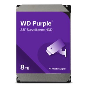 Disco duro interno Western Digital 8TB 3.5" PURPLE