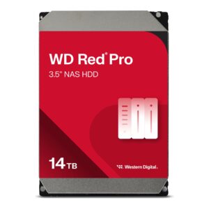 Disco duro interno Western Digital 14T 3.5" RED PRO NAS