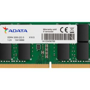 Memoria RAM Adata 8GB 3200Mhz SODIMM