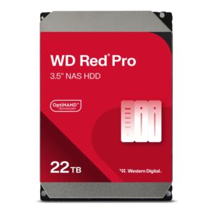 HDD Western Digitla Red Pro WD221KFGX 22 TB - interno - 3.5" - SATA 6Gb/s