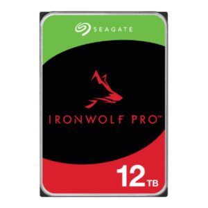 Disco duro interno Seagate 12TB 3.5" NAS IRONWOLF PRO